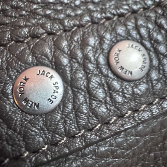 Jack Spade Elephant & Green Leather Artisan Tote Bag in EUC - Picture 4 of 8